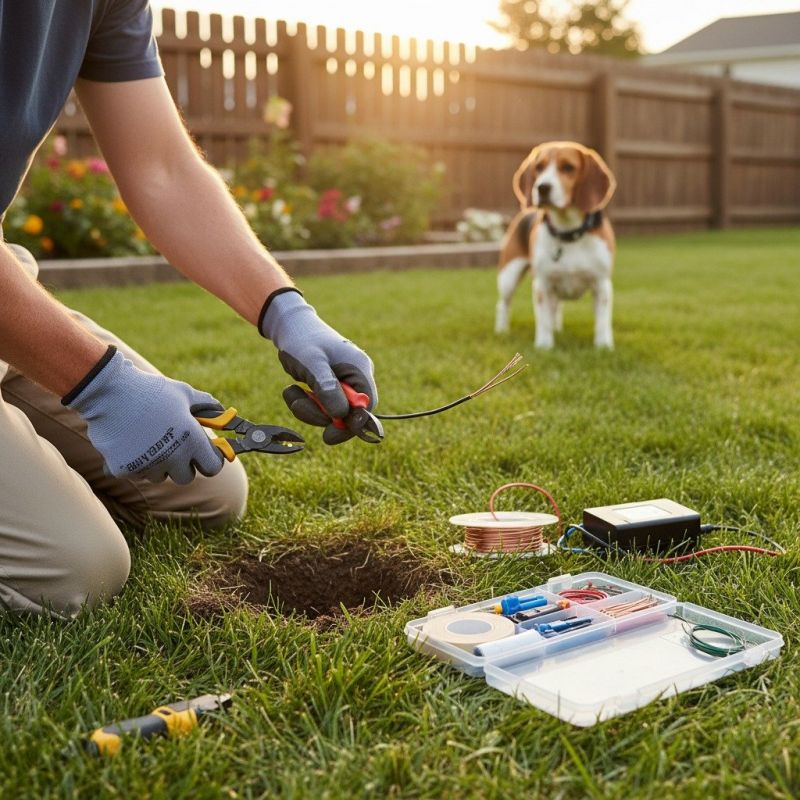 Slit Fence Installation