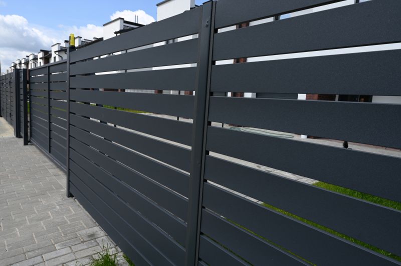 Completed Slit Fence